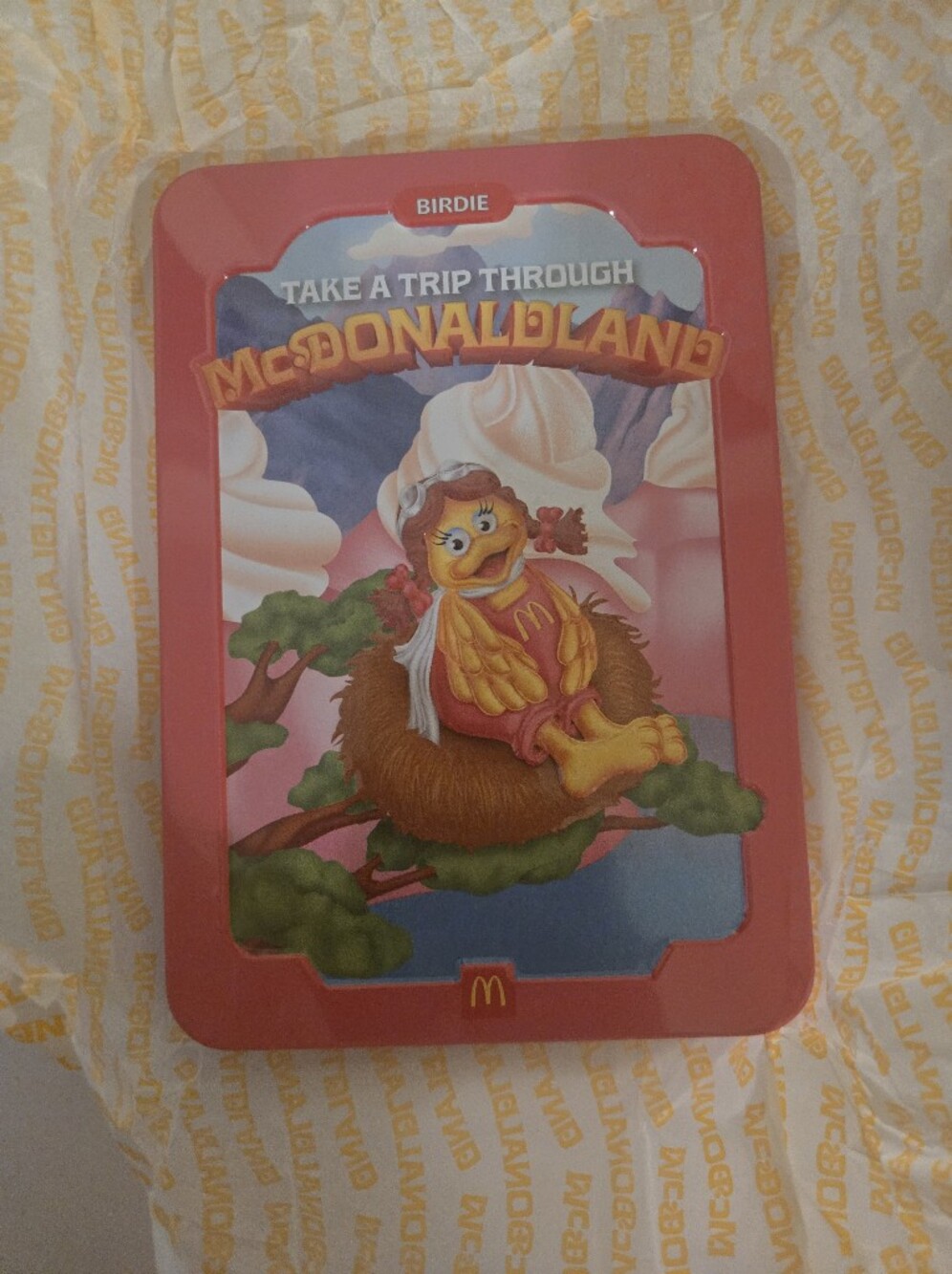McDonaldland 'Birdie' Collectible Tin - Pink Frame